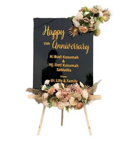 Papan Bunga Akrilik Wanwi